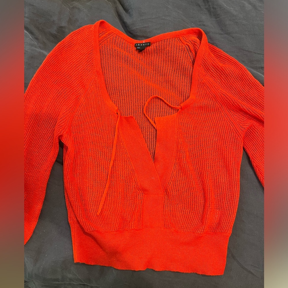 Theroy Crochet Sweater